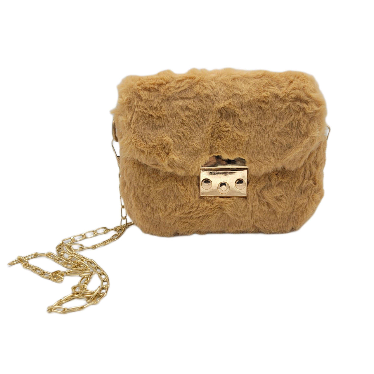 The Bag Couture Handbags, Wallets & Cases Gold TBC Velour Crossbody Bag 4 Colors