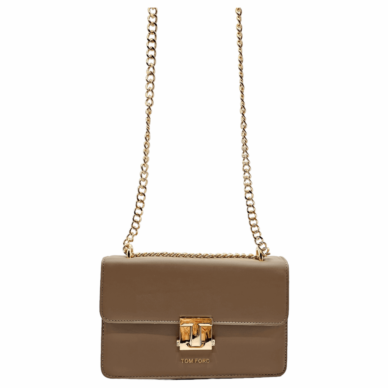 TOM FORD Logo Clasp Embossed Shoulder Bag Beige - EBM | TBC elorabym.pk {{ shop.shopifyCountryName }} - Discounted Prices - Online Store - Best Quality In Pakistan - Sale -Cash On Delivery - Online Payment - Bank Transfer Facility - Shipping Worldwide - Sleepwear - Loungewear - Nighties - Crossbody - Handbag