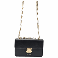 Thumbnail for TOM FORD Logo Clasp Embossed Shoulder Bag Black - EBM | TBC elorabym.com {{ shop.shopifyCountryName }} - Discounted Prices - Online Store - Best Quality In Pakistan - Sale -Cash On Delivery - Online Payment - Bank Transfer Facility - Shipping Worldwide - Sleepwear - Loungewear - Nighties - Crossbody - Handbag