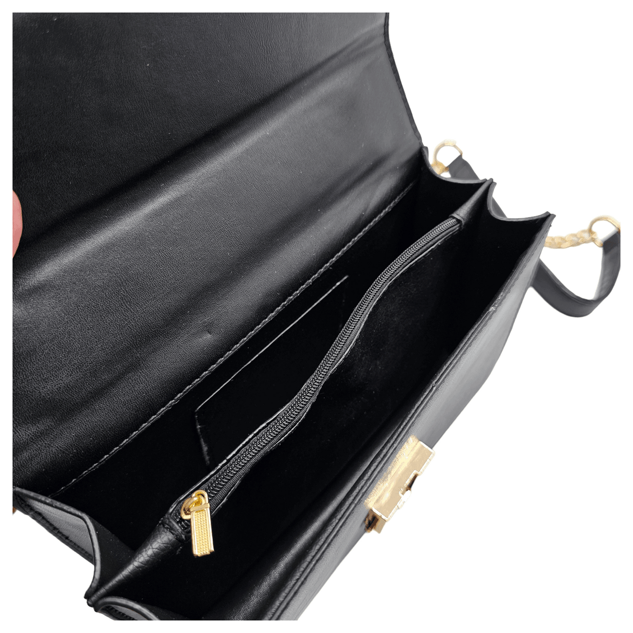 TOM FORD Logo Clasp Embossed Shoulder Bag Black - EBM | TBC elorabym.com {{ shop.shopifyCountryName }} - Discounted Prices - Online Store - Best Quality In Pakistan - Sale -Cash On Delivery - Online Payment - Bank Transfer Facility - Shipping Worldwide - Sleepwear - Loungewear - Nighties - Crossbody - Handbag