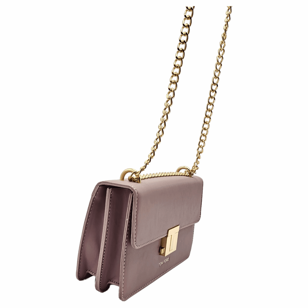 TOM FORD Logo Clasp Embossed Shoulder Bag Tea Pink - EBM | TBC elorabym.com {{ shop.shopifyCountryName }} - Discounted Prices - Online Store - Best Quality In Pakistan - Sale -Cash On Delivery - Online Payment - Bank Transfer Facility - Shipping Worldwide - Sleepwear - Loungewear - Nighties - Crossbody - Handbag