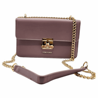 Thumbnail for TOM FORD Logo Clasp Embossed Shoulder Bag Tea Pink - EBM | TBC elorabym.pk {{ shop.shopifyCountryName }} - Discounted Prices - Online Store - Best Quality In Pakistan - Sale -Cash On Delivery - Online Payment - Bank Transfer Facility - Shipping Worldwide - Sleepwear - Loungewear - Nighties - Crossbody - Handbag