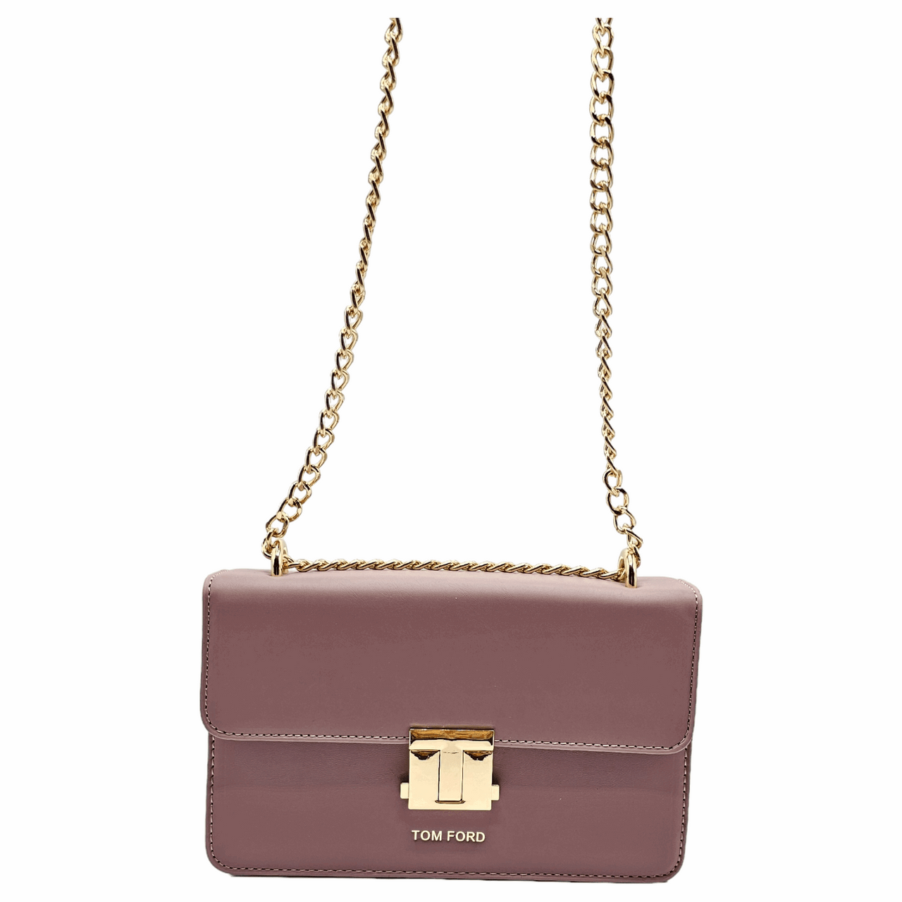 TOM FORD Logo Clasp Embossed Shoulder Bag Tea Pink - EBM | TBC elorabym.pk {{ shop.shopifyCountryName }} - Discounted Prices - Online Store - Best Quality In Pakistan - Sale -Cash On Delivery - Online Payment - Bank Transfer Facility - Shipping Worldwide - Sleepwear - Loungewear - Nighties - Crossbody - Handbag