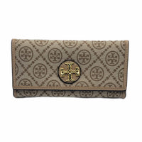 Thumbnail for The Bag Couture Luggage & Bags Tory Burch 3 Fold Wallet Beige