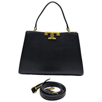 Thumbnail for The Bag Couture Handbags, Wallets & Cases Tory Burch Eleanor Satchel Handbag Black