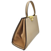 Thumbnail for Tory Burch Eleanor Satchel Handbag Beige - EBM | TBC elorabym.com {{ shop.shopifyCountryName }} - Discounted Prices - Online Store - Best Quality In Pakistan - Sale -Cash On Delivery - Online Payment - Bank Transfer Facility - Shipping Worldwide - Sleepwear - Loungewear - Nighties - Crossbody - Handbag