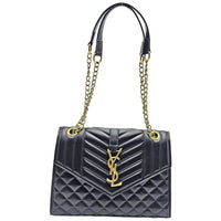 Thumbnail for The Bag Couture Handbags, Wallets & Cases YSL Envelope Medium Shoulder Bag Black