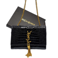 Thumbnail for The Bag Couture Handbags, Wallets & Cases YSL Shoulder / Crossbody Bag Black Gold