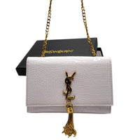 Thumbnail for The Bag Couture Handbags, Wallets & Cases YSL Shoulder / Crossbody Bag White Gold