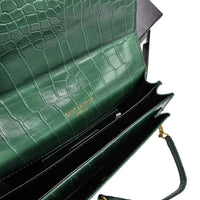 Thumbnail for The Bag Couture Handbags, Wallets & Cases YSL Sunset Medium Shoulder Bag Green